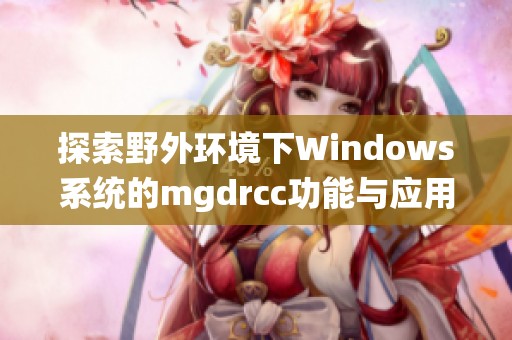 探索野外环境下Windows系统的mgdrcc功能与应用分析