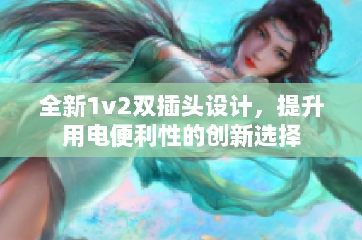 全新1v2双插头设计，提升用电便利性的创新选择