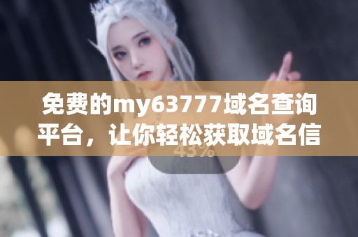 免费的my63777域名查询平台，让你轻松获取域名信息