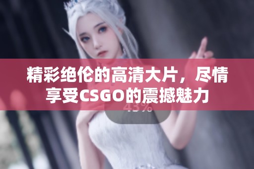 精彩绝伦的高清大片，尽情享受CSGO的震撼魅力