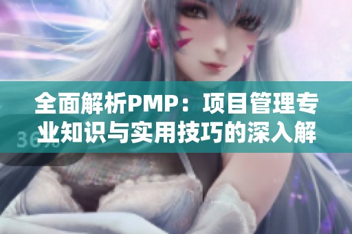 全面解析PMP：项目管理专业知识与实用技巧的深入解读