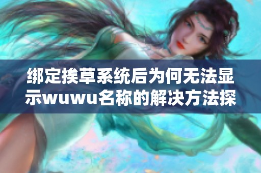 绑定挨草系统后为何无法显示wuwu名称的解决方法探讨