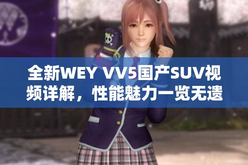 全新WEY VV5国产SUV视频详解，性能魅力一览无遗